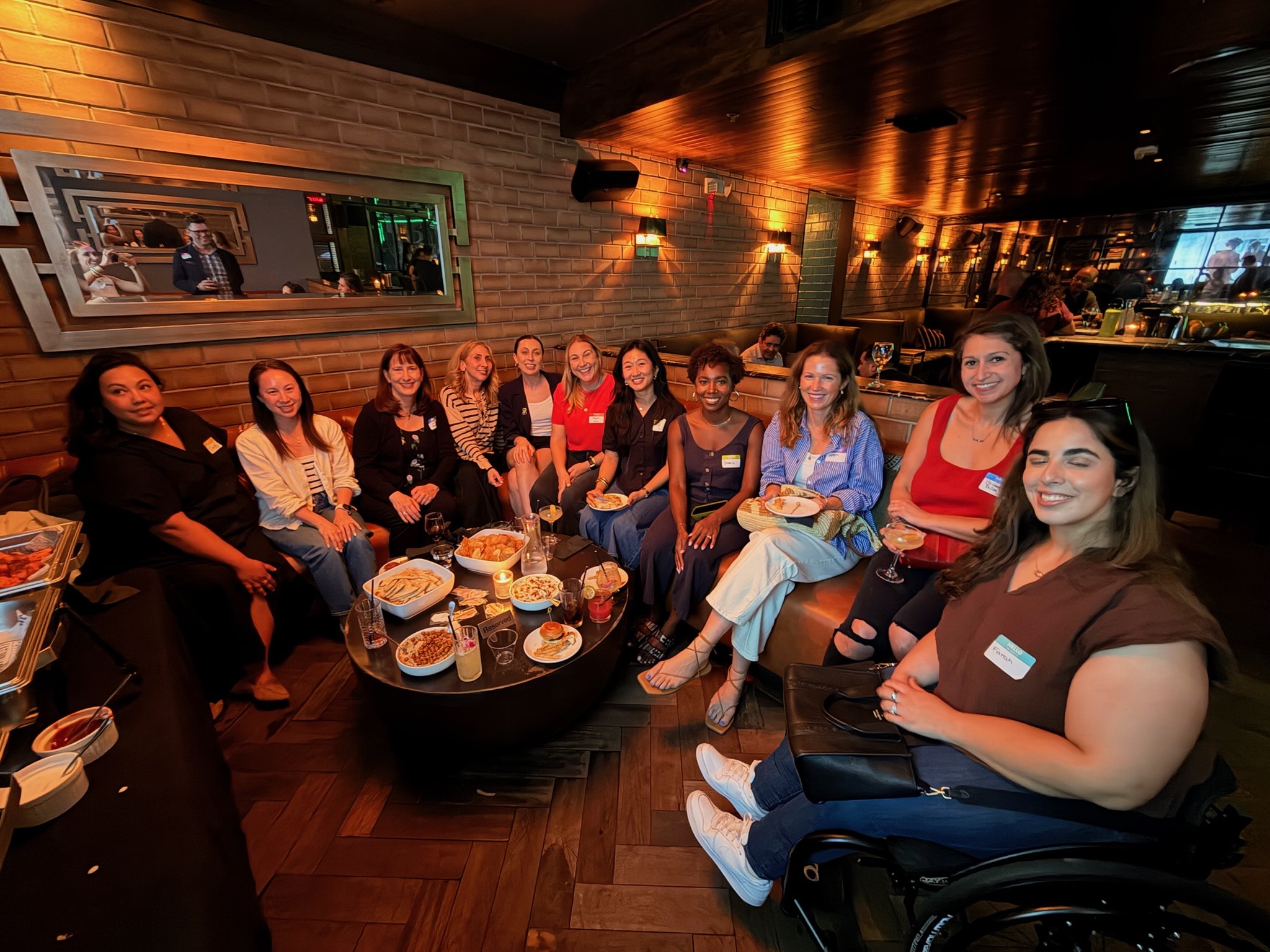 Off the Record members together at a Los Angeles meetup